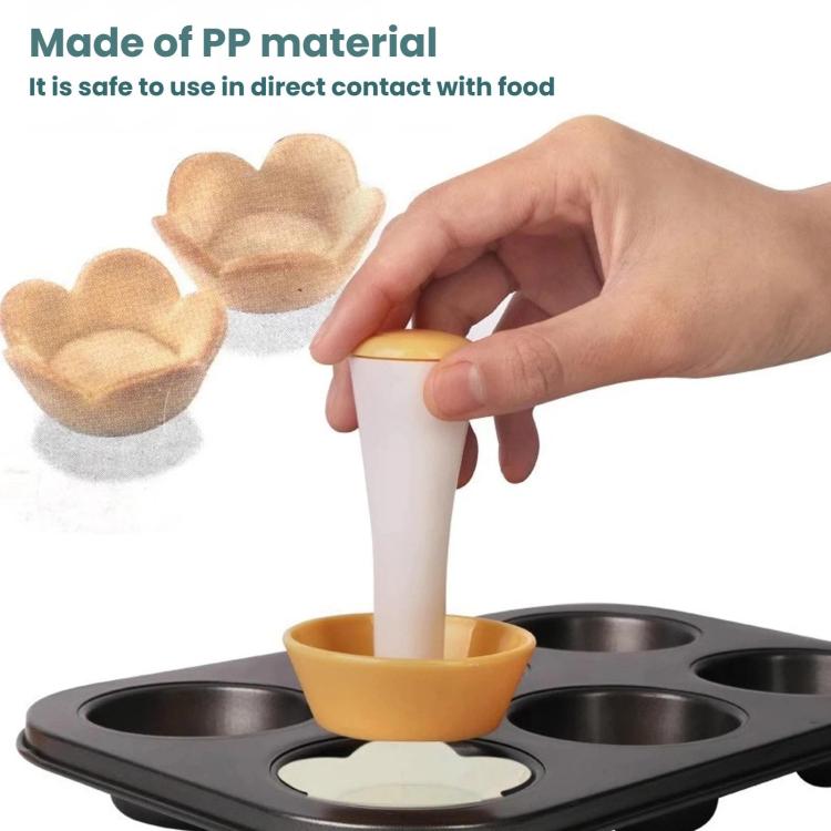 LsCook Cake Cup Press Mold Cookie Rice Ball Mold DIY Baking Tool - OPP Bagged