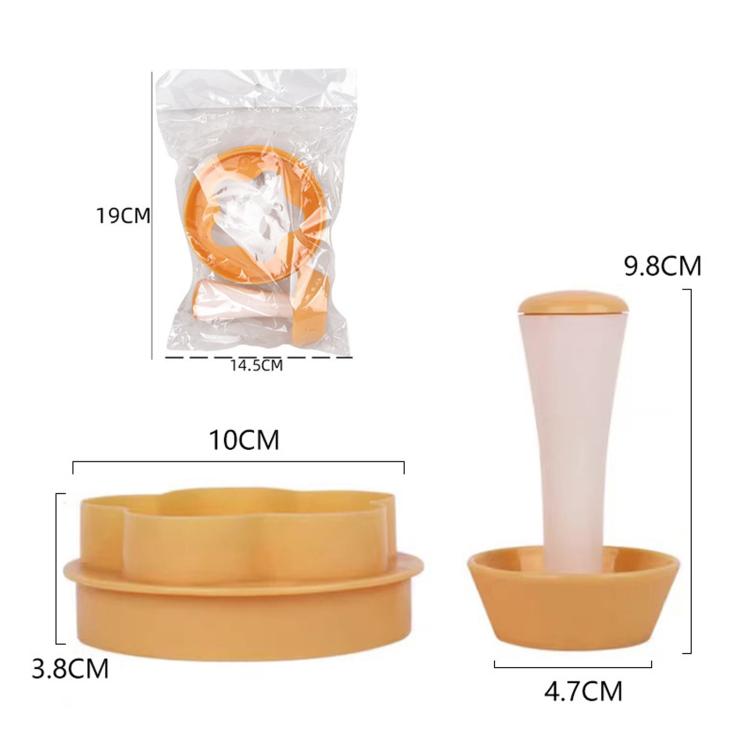 LsCook Cake Cup Press Mold Cookie Rice Ball Mold DIY Baking Tool - OPP Bagged