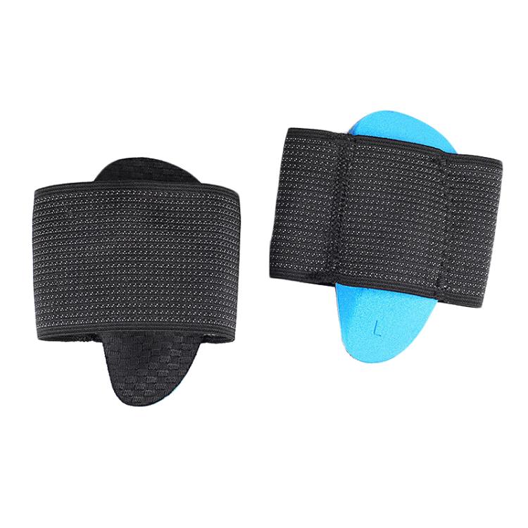 EVA Sports Foot Cushion Men Women Flat Feet Arch Support Half Pad Orthopedic Arch Shoe Inserts, Model: Adult - Blue
