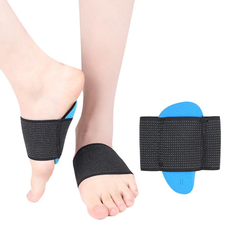EVA Sports Foot Cushion Men Women Flat Feet Arch Support Half Pad Orthopedic Arch Shoe Inserts, Model: Children - Blue