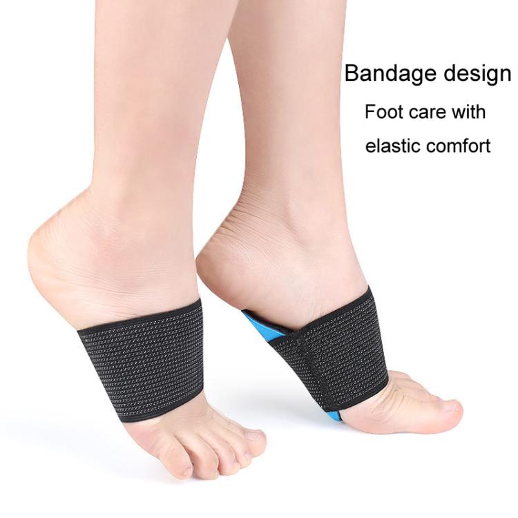 EVA Sports Foot Cushion Men Women Flat Feet Arch Support Half Pad Orthopedic Arch Shoe Inserts, Model: Children - Blue