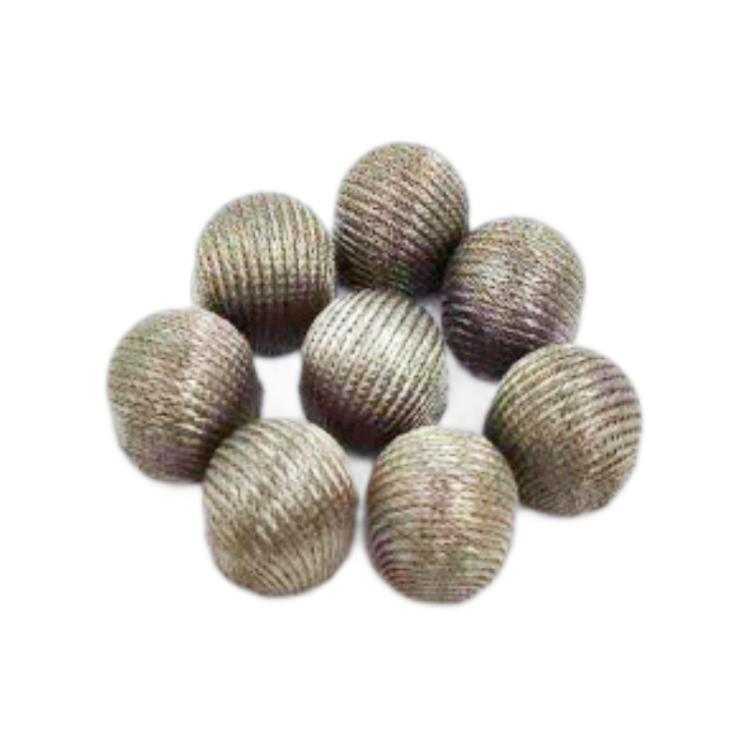 10pcs Silver Fibre Nano Conductive Light Fabric Tip High Sensitivity Capacitive Pen Tip, Spec: 6.0mm
