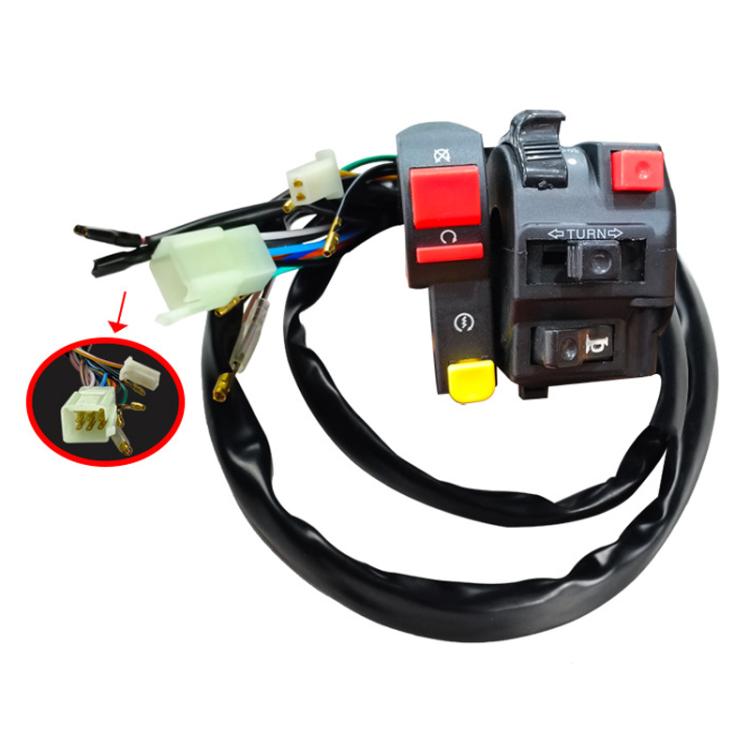 BZKG-ATV Off-Road Motorcycle Modified Accessories Handlebar Combination Switch - Black