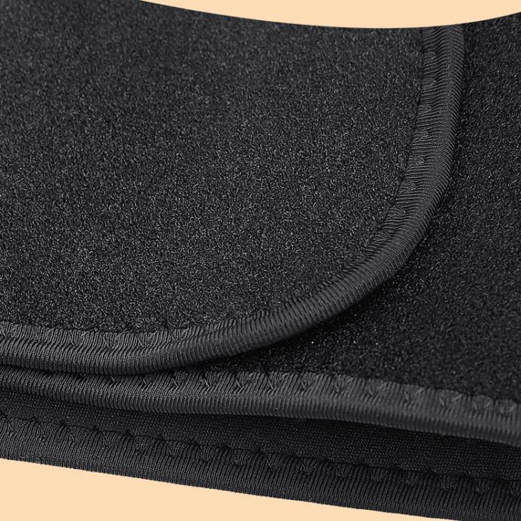 USB Electric Heating Warming Anti-cold Waist Protector Adjustable Sport Support Heat Pad Therapy Waist Belt, Size: Uniform - Black