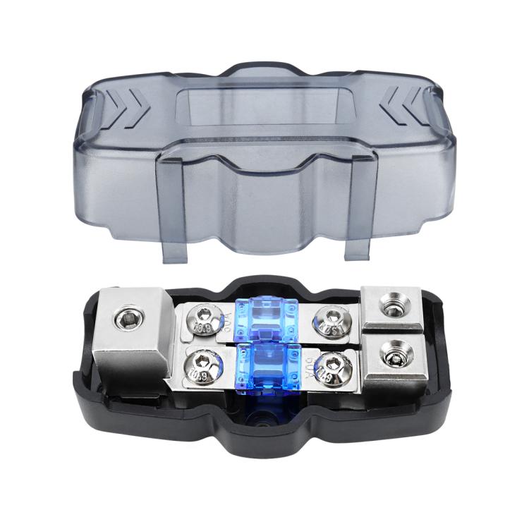 1 Out 2 Ways Car Audio Power Fuse Holder Car Fuse Distribution Block, Specifications: CP-5175 With Accessories