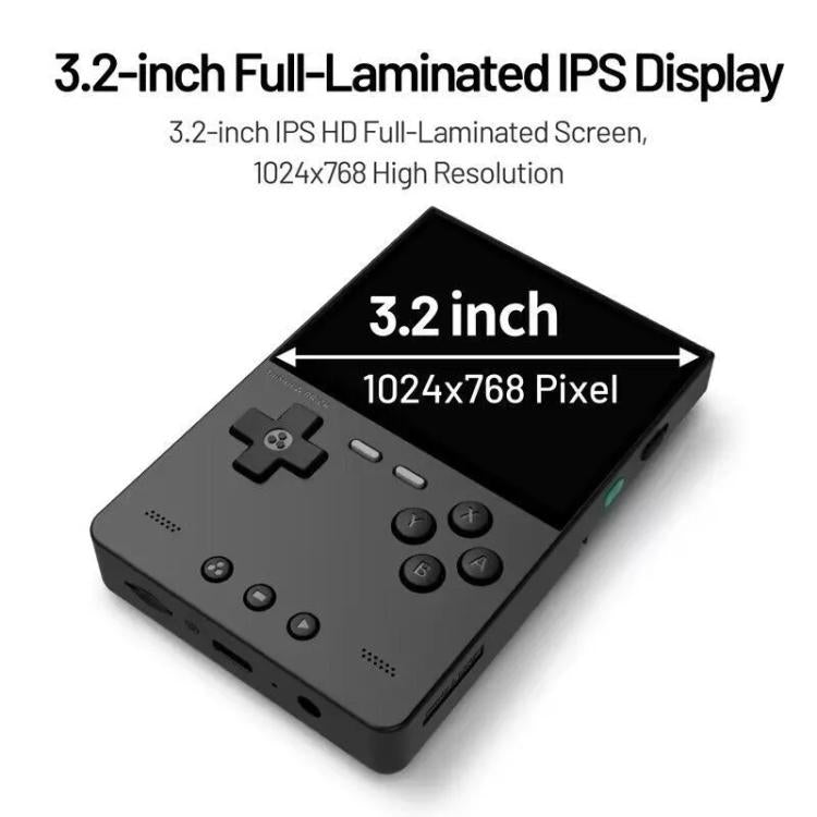 TRIMUI BRICK Open Source Pocket Console Portable Wireless Bluetooth HD Retro Arcade, Size: Standard No Card