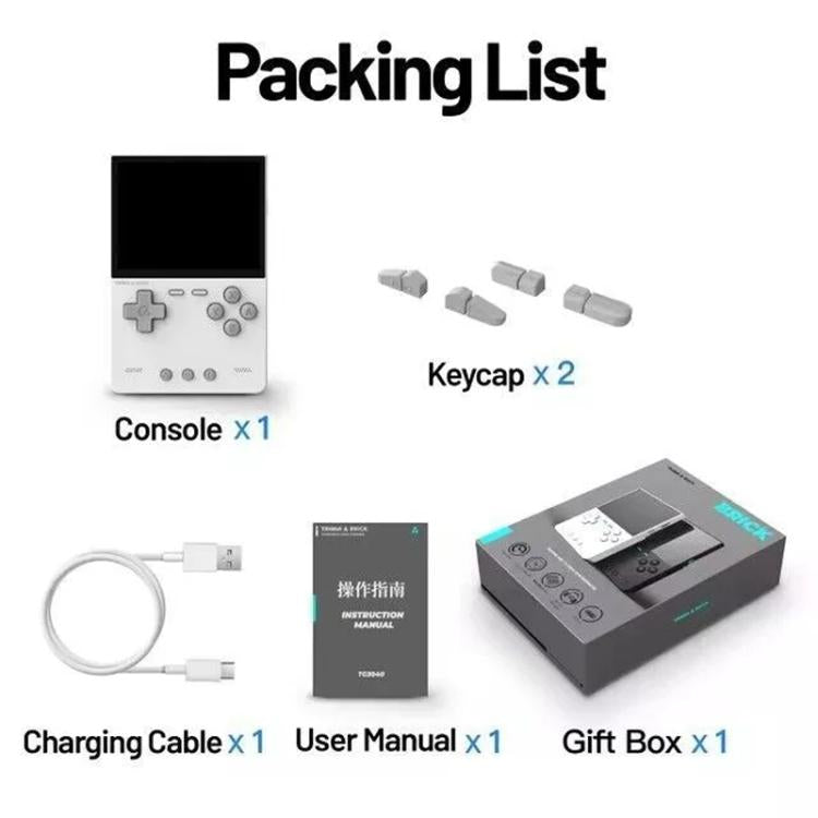 TRIMUI BRICK Open Source Pocket Console Portable Wireless Bluetooth HD Retro Arcade, Size: 64G