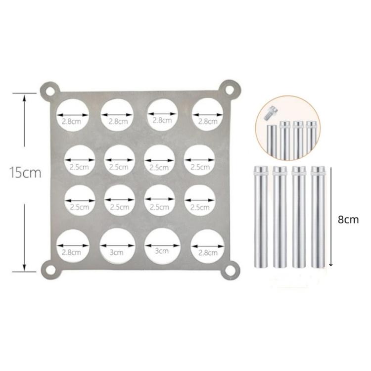 Square Metal Chess Mold Holder - YH010