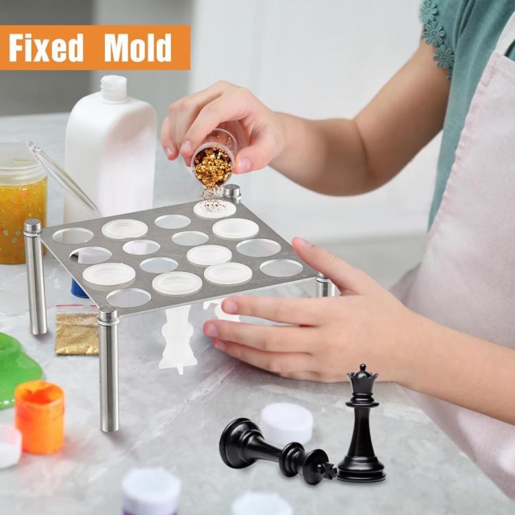 Square Metal Chess Mold Holder - YH010