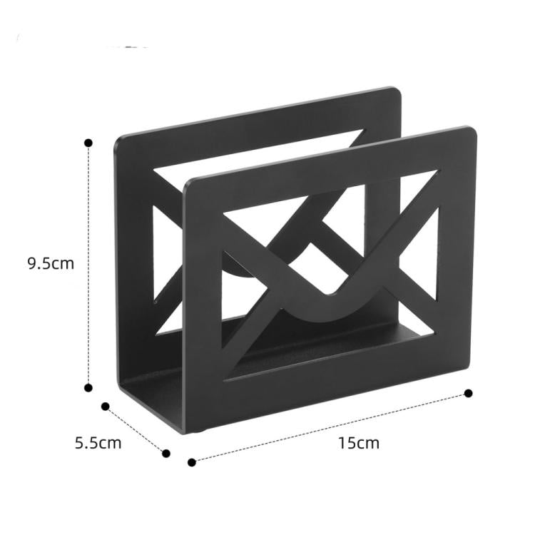 Home Office Metal Mail Envelope Desktop Organizer - YH007-1