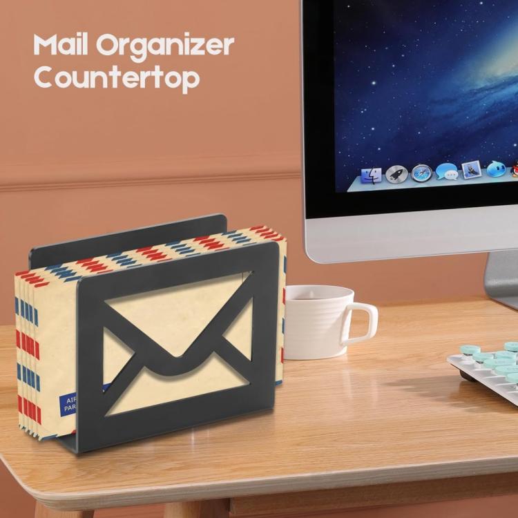 Home Office Metal Mail Envelope Desktop Organizer - YH007-1
