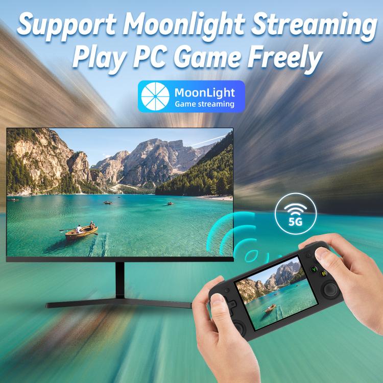 ANBERNIC RG35XXH Open Source Wireless Handheld Game Console, Memory: 32G Standard No Games