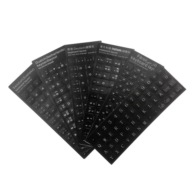 Laptop Keyboard Sticker, Language: Swedish