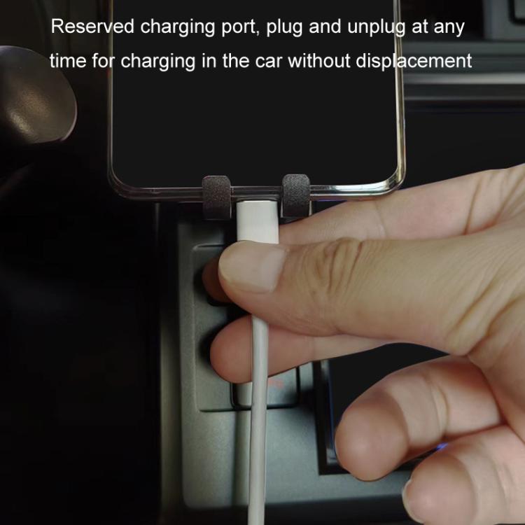 Vehicle Air Ooutlet Gravity Navigation Phone Bracket - A Style