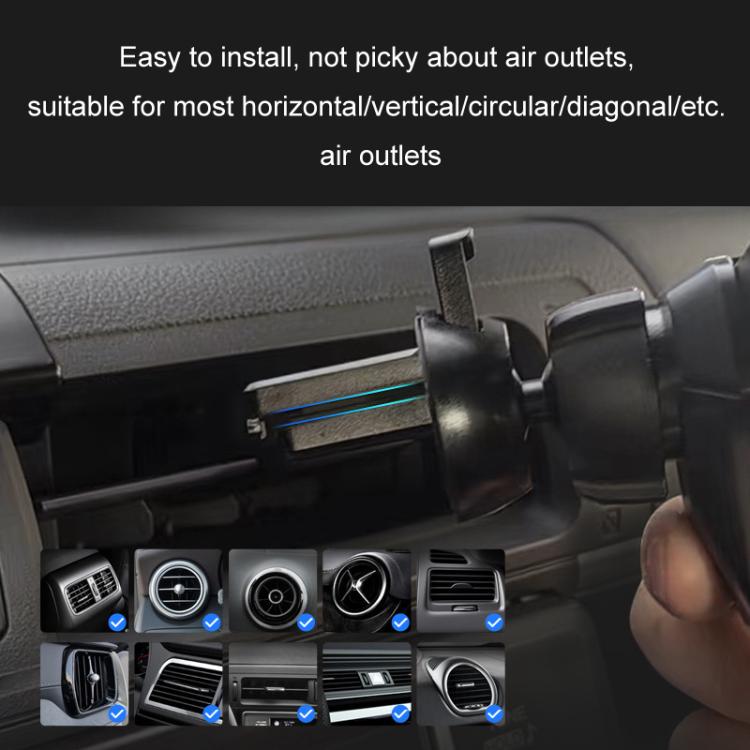 Vehicle Air Ooutlet Gravity Navigation Phone Bracket - A Style