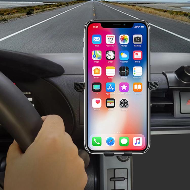 Vehicle Air Ooutlet Gravity Navigation Phone Bracket - A Style