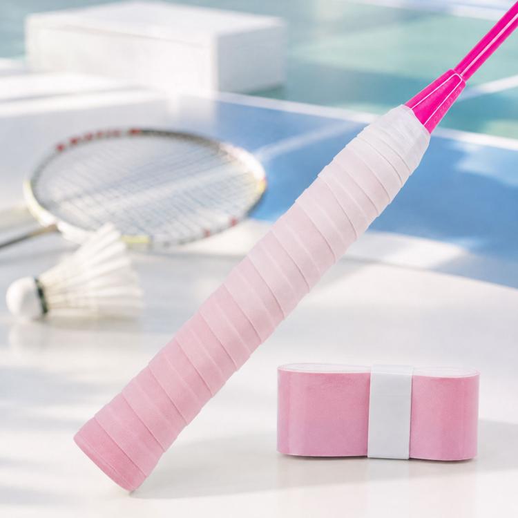 5pcs /Pack Gradient Badminton Racket Flat Non-Slip Sweat-Absorbent Hand Glue
