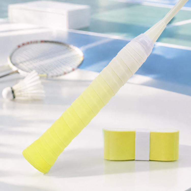 5pcs /Pack Gradient Badminton Racket Flat Non-Slip Sweat-Absorbent Hand Glue