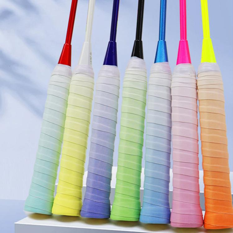 5pcs /Pack Gradient Badminton Racket Flat Non-Slip Sweat-Absorbent Hand Glue
