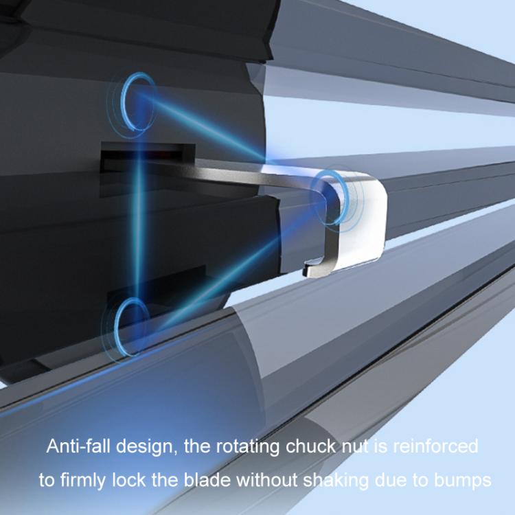 Car Air Outlet Navigation Transparent Gravity Bracket - Black