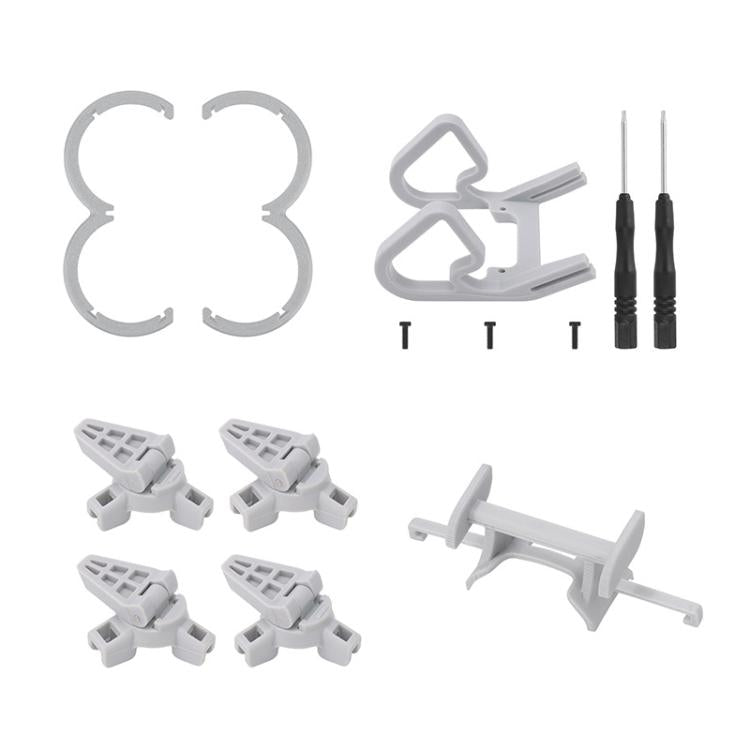 For DJI Neo CQT Impact Protection Cover + Bumper + Folding Stand + Tail Wing 4 In 1 Set