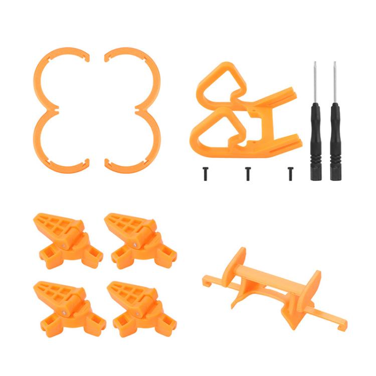 For DJI Neo CQT Impact Protection Cover + Bumper + Folding Stand + Tail Wing 4 In 1 Set