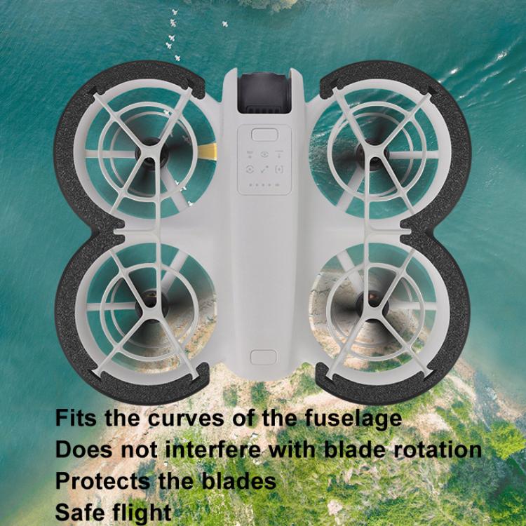 For DJI Neo CQT Impact Protection Cover + Bumper + Folding Stand + Tail Wing 4 In 1 Set