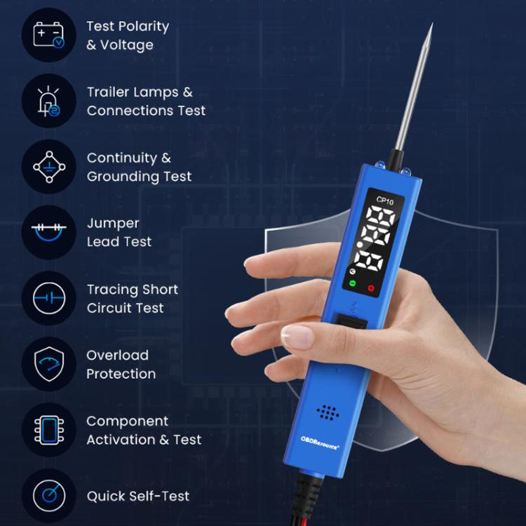 OBDResource 0-80V Multi-Function Portable Automobile Circuit Tester - CP10