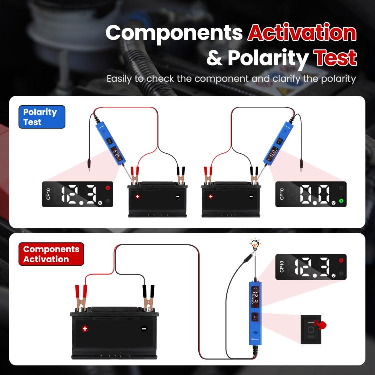 OBDResource 0-80V Multi-Function Portable Automobile Circuit Tester - CP10
