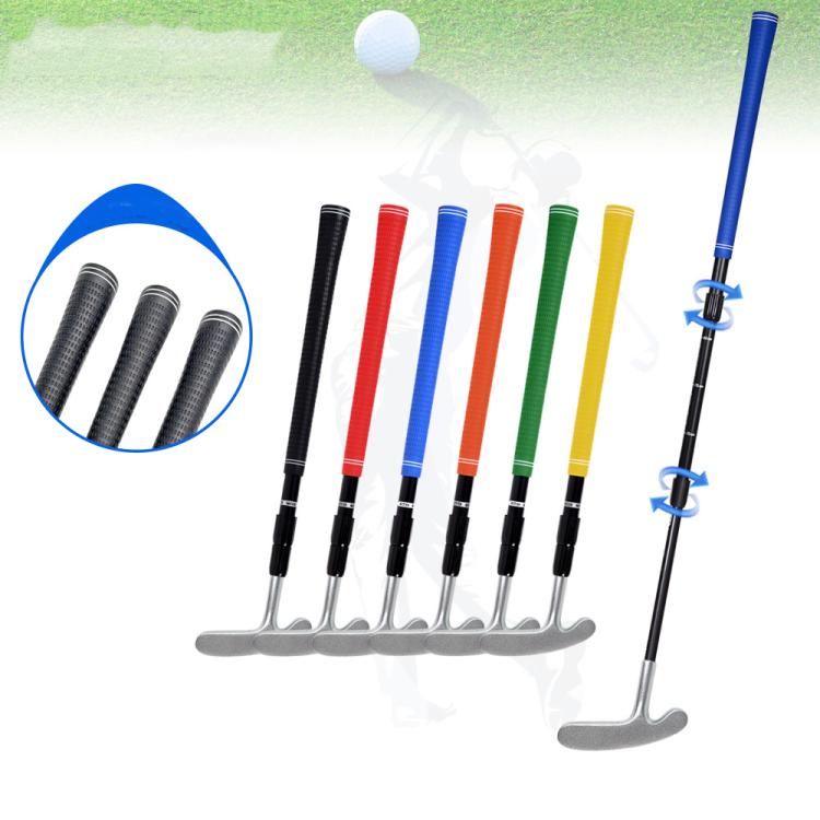43-90cm Golf 3-section Telescopic Putter Two-way Left and Right Hand Practice Putting