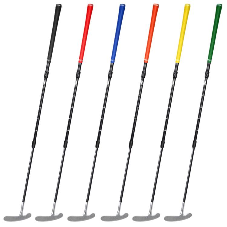 43-90cm Golf 3-section Telescopic Putter Two-way Left and Right Hand Practice Putting