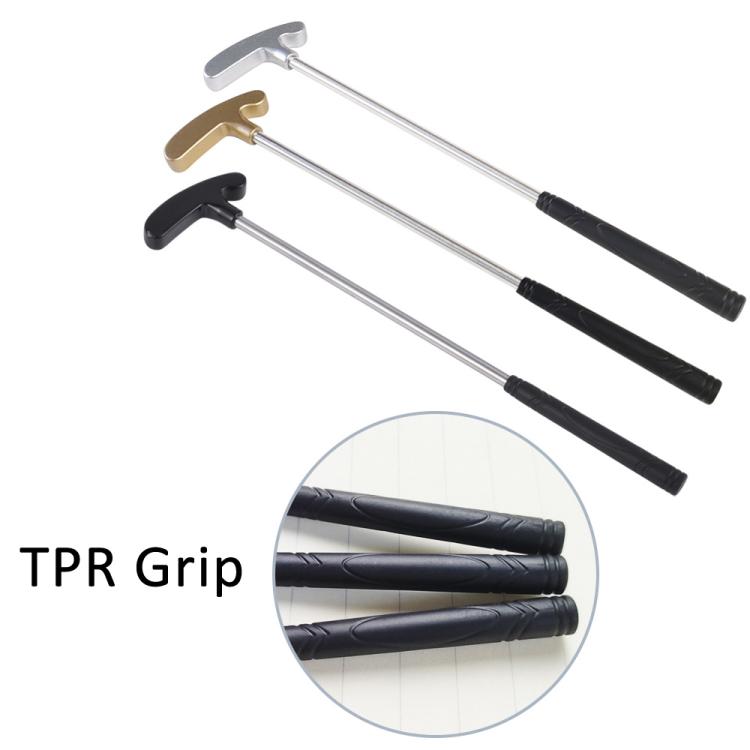15.8cm Mini Golf Putter 304 Stainless Steel Putter With 2 Balls Black