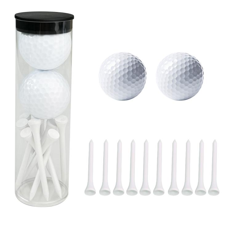 PVC Cylinder Golf Ball Tee Kit  Accessories, Spec: White Set 4