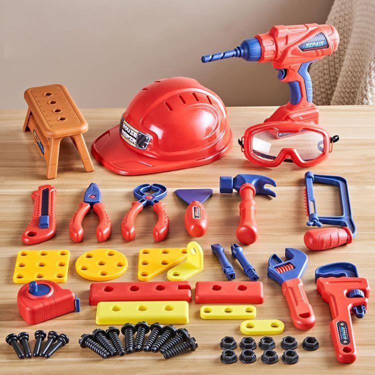 47pcs / Set Children Simulation Repair Tools Pretend Play Toys Set