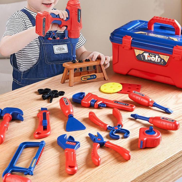 46pcs / Set Children Simulation Repair Tools Pretend Play Toys Set