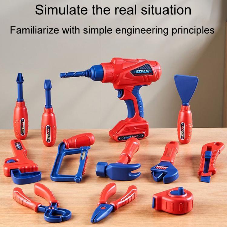 48pcs / Set Children Simulation Repair Tools Pretend Play Toys Set