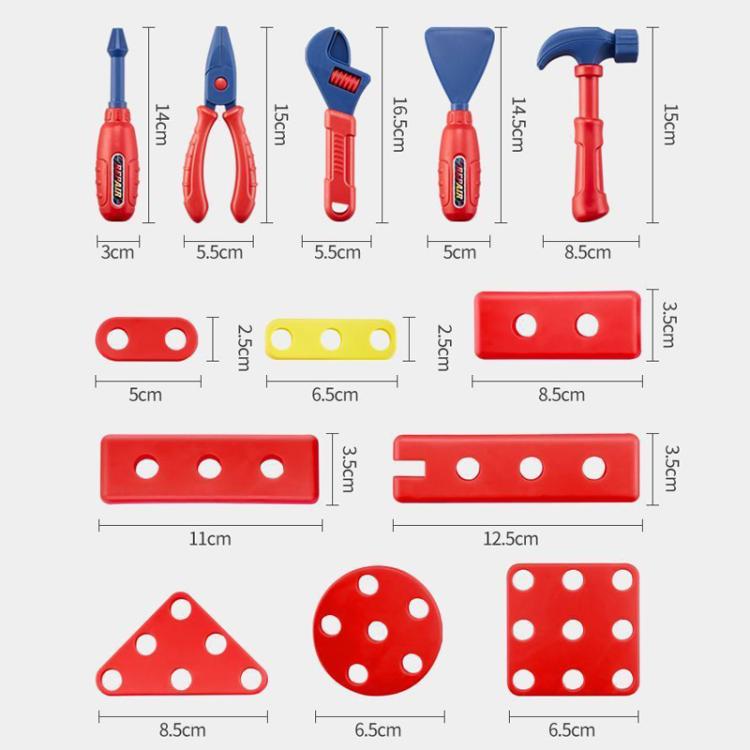 47pcs / Set Children Simulation Repair Tools Pretend Play Toys Set