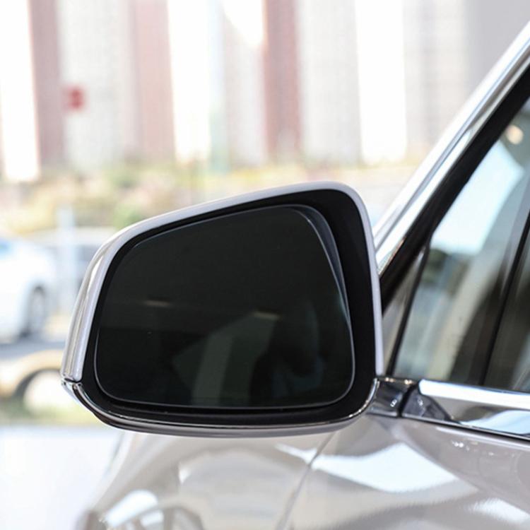 For Tesla Model S White Wide Field Of View Anti-glare Rearview Mirror Reversing Lens