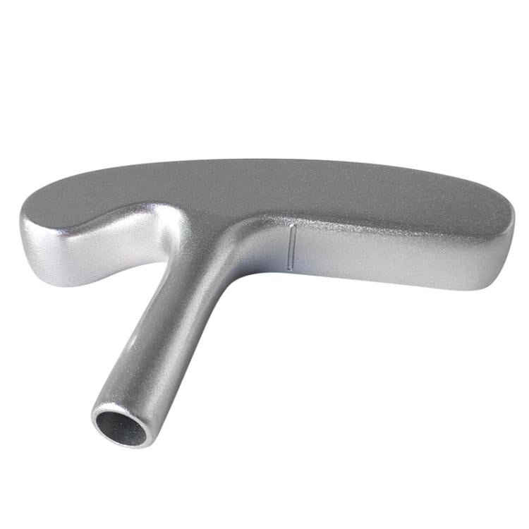 Golf Putter Replacement Double-sided Head for Front 9.5mm Shaft - Silver