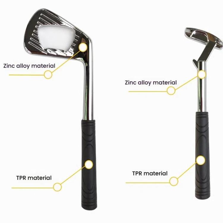 Golf Putter Shape Bottle Opener Zinc Alloy Beer Wine Can Opener, Spec: Bronze B Type