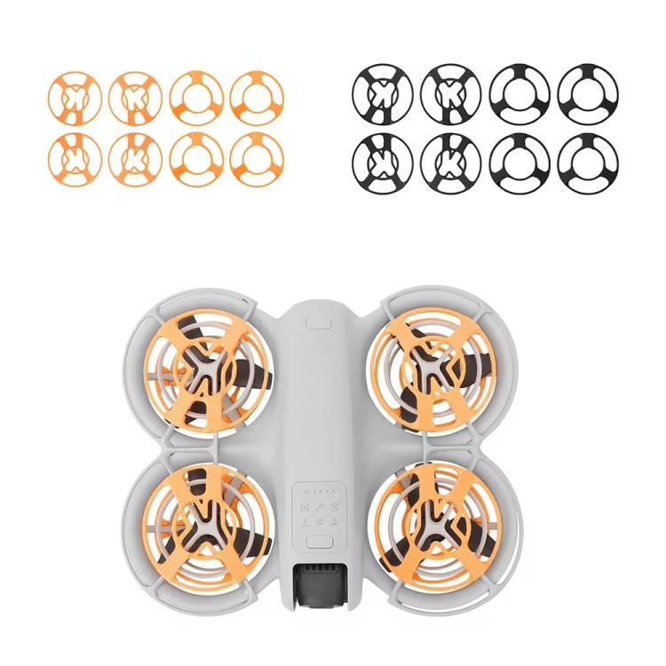 For DJI Neo CQT Drone Landing Scratch Protective Cover Prevent Finger Scratch Protective Cover Accessories, Color: Upper Black
