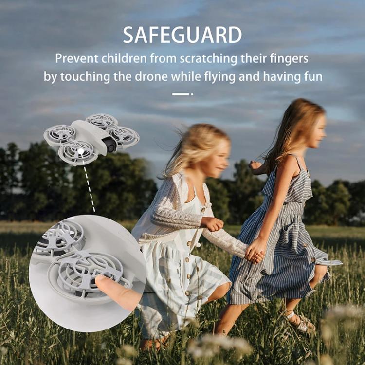 For DJI Neo CQT Drone Landing Scratch Protective Cover Prevent Finger Scratch Protective Cover Accessories, Color: Upper Orange