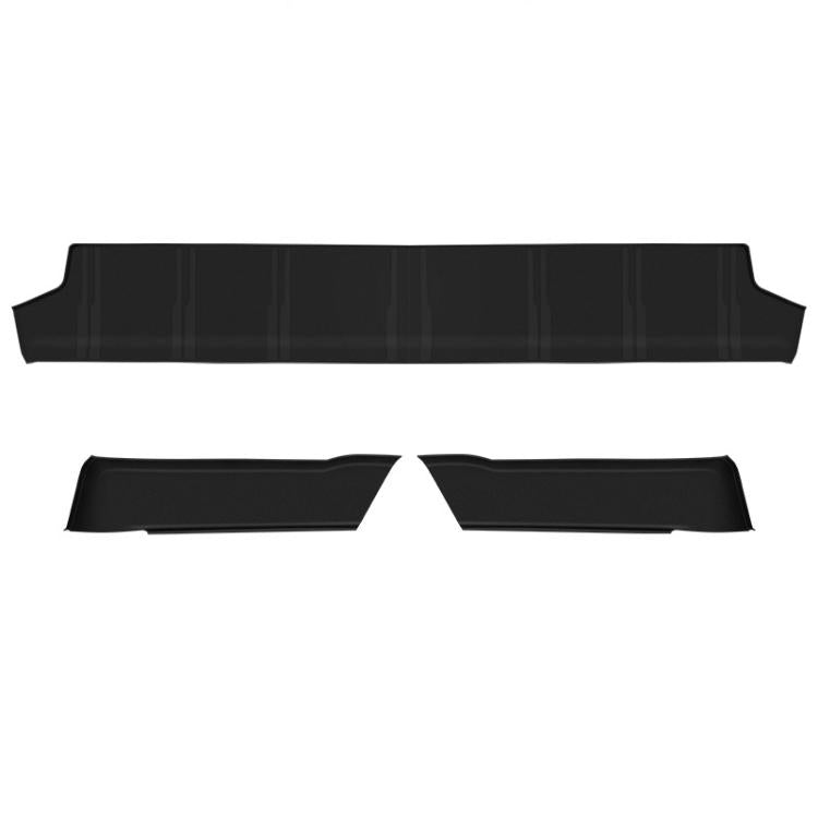 For Tesla Model Y Rear Seat One-Piece Full-Cover Anti-Kick Pads Guard Pad Decoration - 4pcs /Set