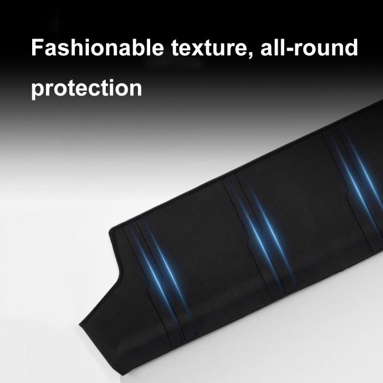 For Tesla Model Y Rear Seat One-Piece Full-Cover Anti-Kick Pads Guard Pad Decoration - 4pcs /Set