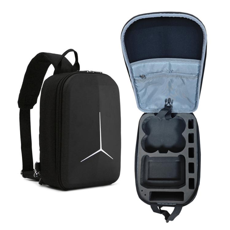 For DJI Neo BKANO NE-005 Portable Shoulder Bag Organiser Chest Bag - Black