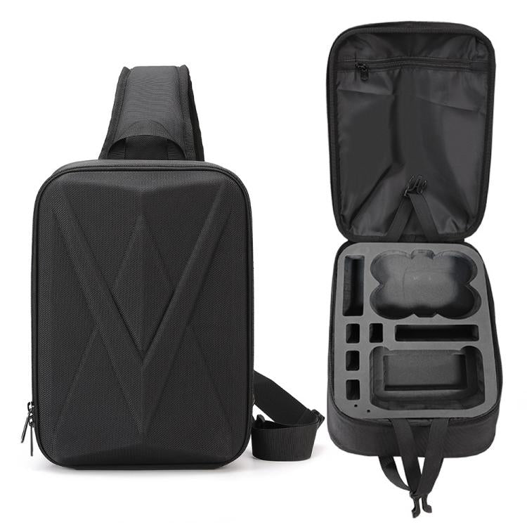 For DJI Neo BKANO NE-016 Storage Hard Shell Case Chest Bag - Black