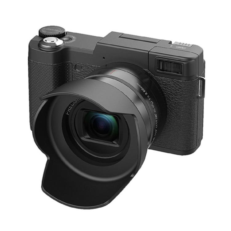 Micro SLR 5X Optical Zoom / 8X Digital Zoom Digital Camera 48MP HD Shooting VCR Photo Camera - Black