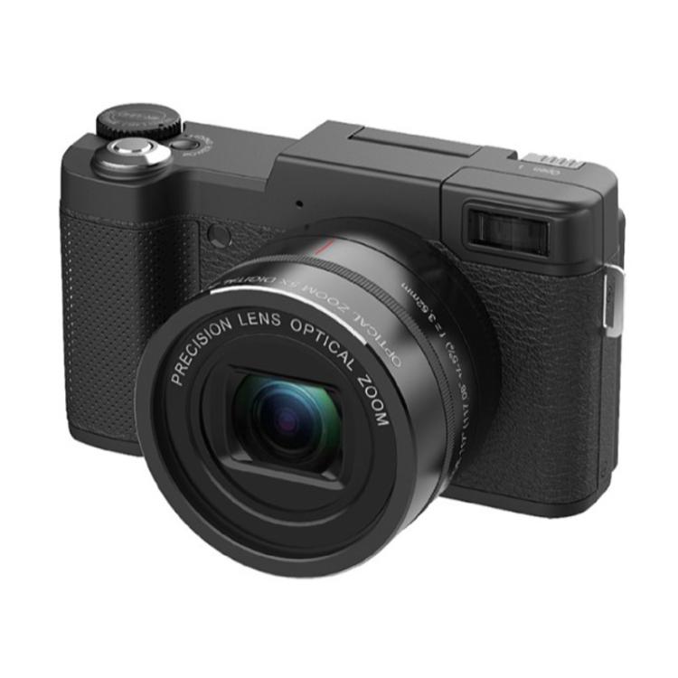 Micro SLR 5X Optical Zoom / 8X Digital Zoom Digital Camera 48MP HD Shooting VCR Photo Camera - Black