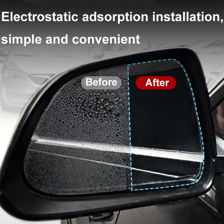 For Tesla Model Y Car Side Window Rearview Mirror Rainproof Film Nano Anti-fog Sticker