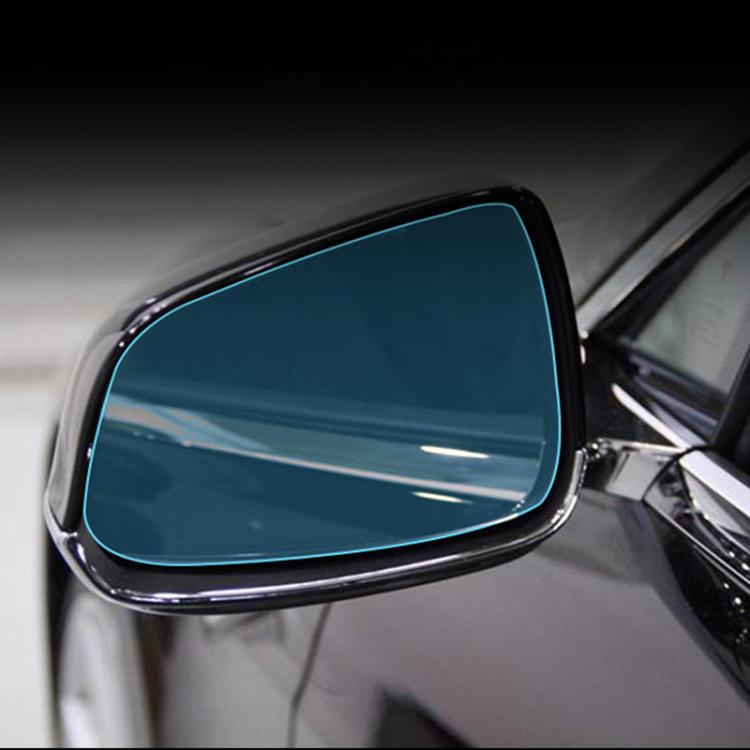 For Tesla Model S Car Side Window Rearview Mirror Rainproof Film Nano Anti-fog Sticker